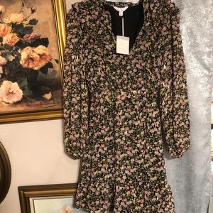 LC Lauren Conrad Ruffle Mini Dress